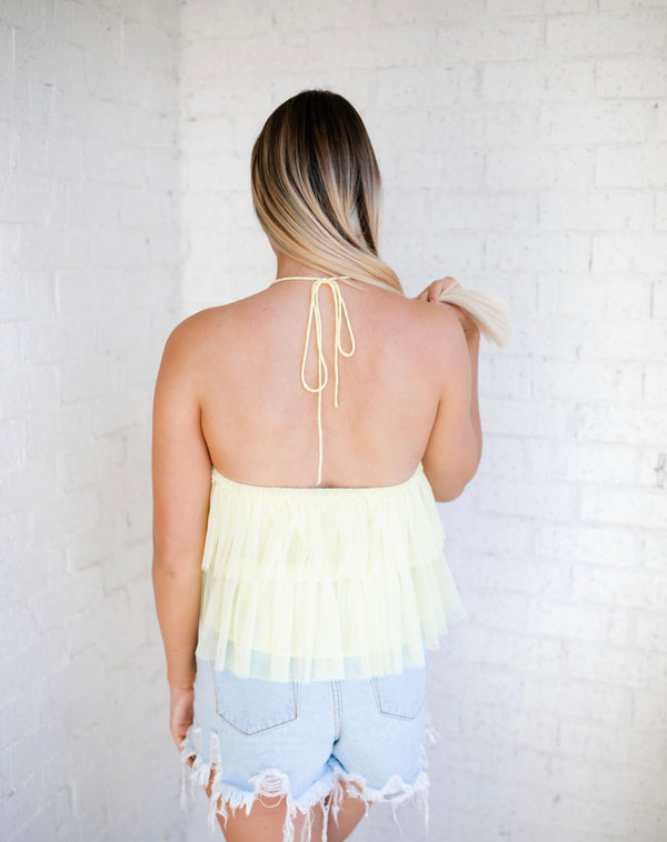 Spring Fling Tulle Top