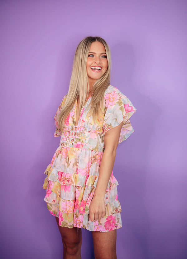 Paisley Mini Dress