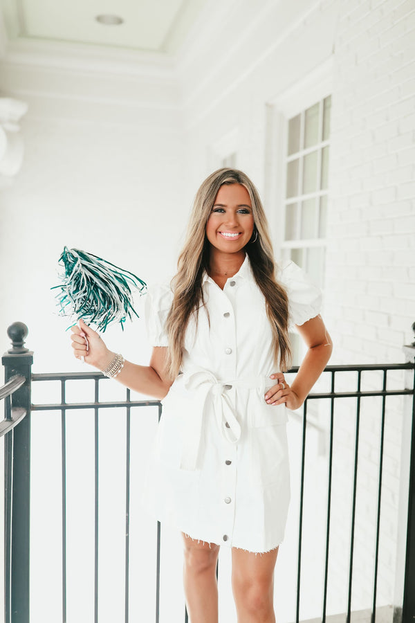 Rush Em Button Down Dress