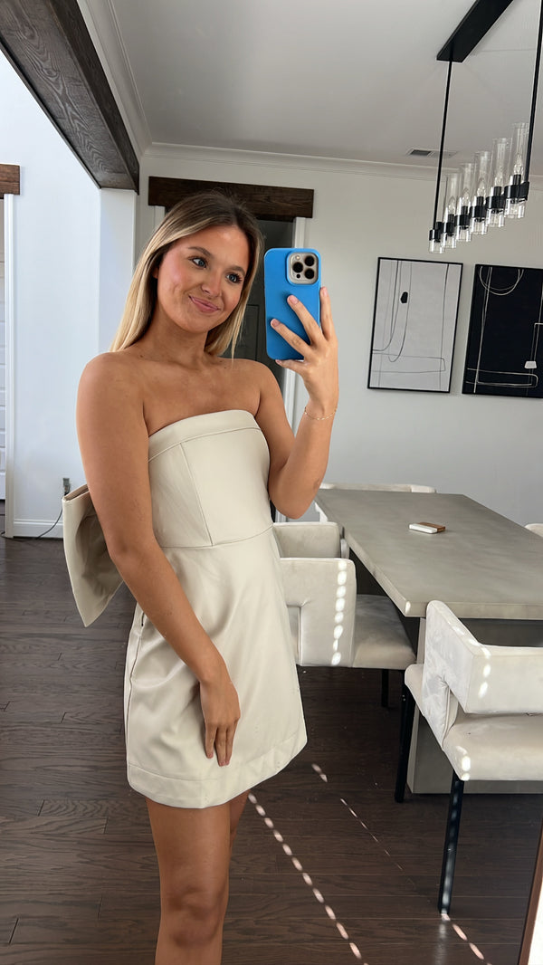 Darlin’ Bow Mini Dress