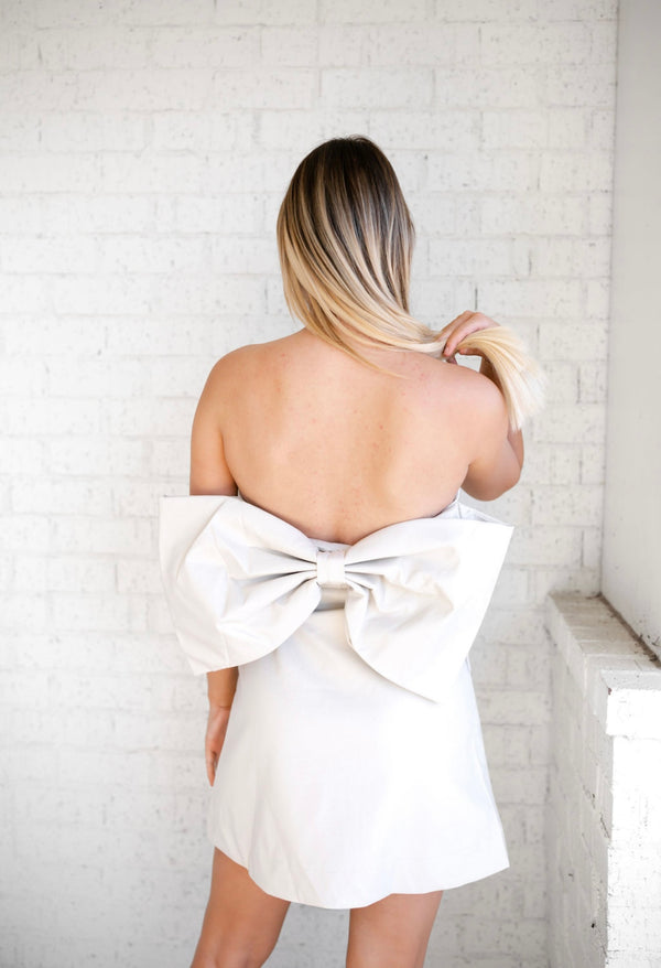 Darlin’ Bow Mini Dress