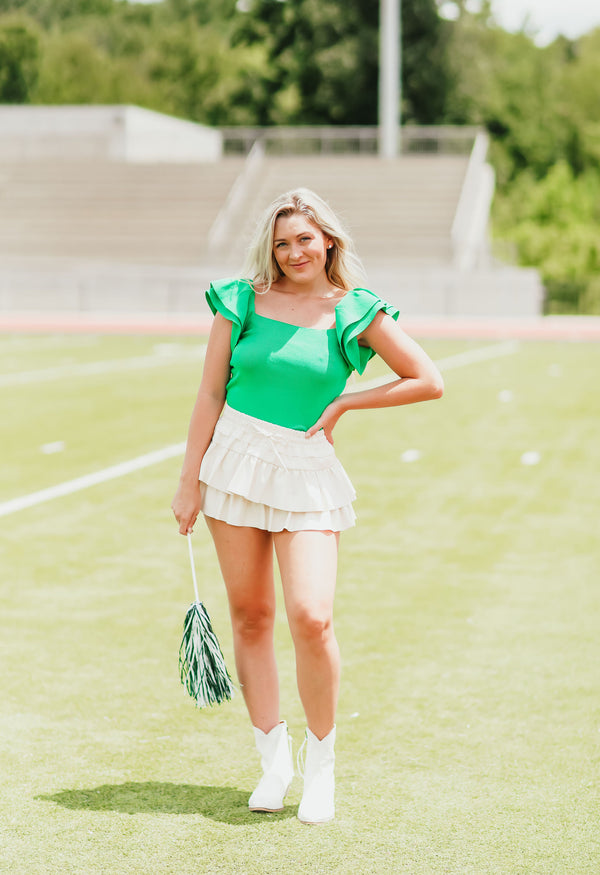Last Quarter Ruffle Top